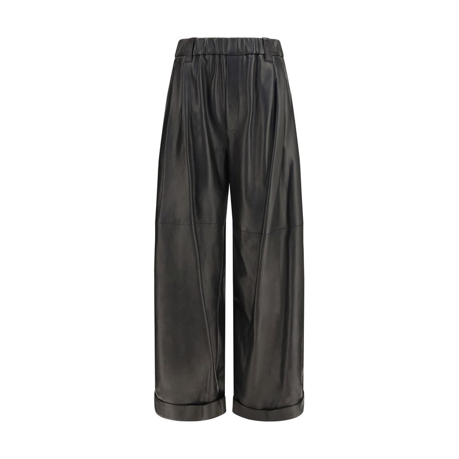 Black Leather Pants