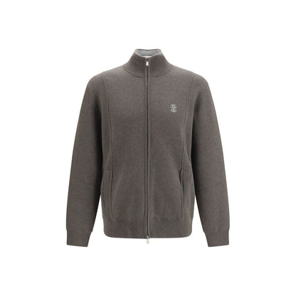 Bicolor Cashmere Hoodie