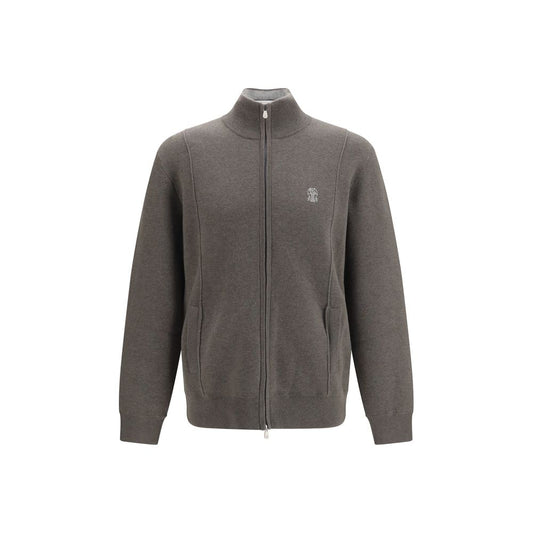 Bicolor Cashmere Hoodie