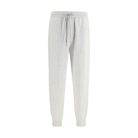 Gray Cashmere Casual Pants