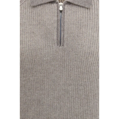Gray Cashmere Sweater