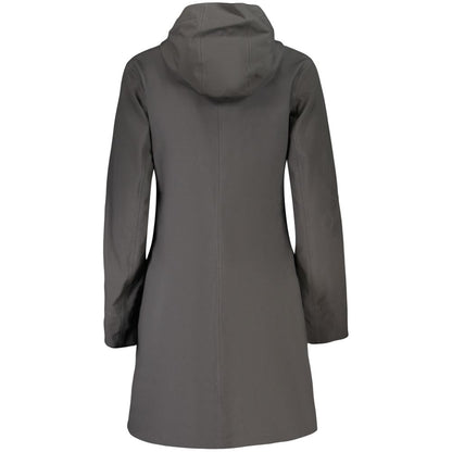 Black Polyester Women's Jacket