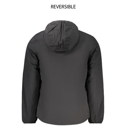 Black Nylon Men's Jacket