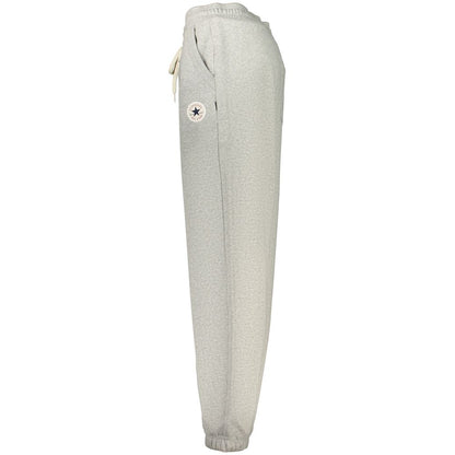 Gray Cotton Womens Trouser
