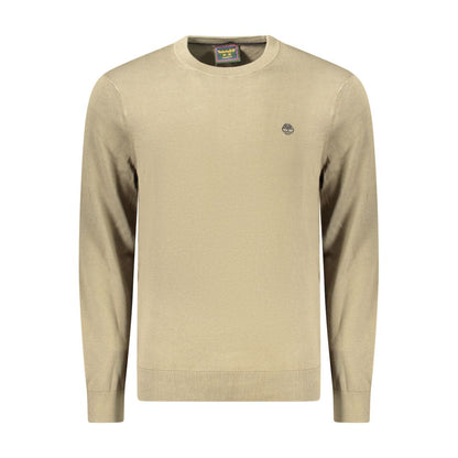 Green Cotton Men's Sweater