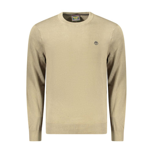 Green Cotton Men's Sweater