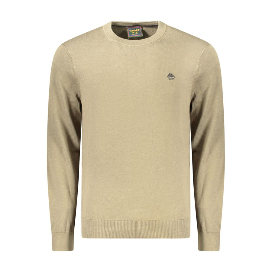 Green Cotton Men's Sweater