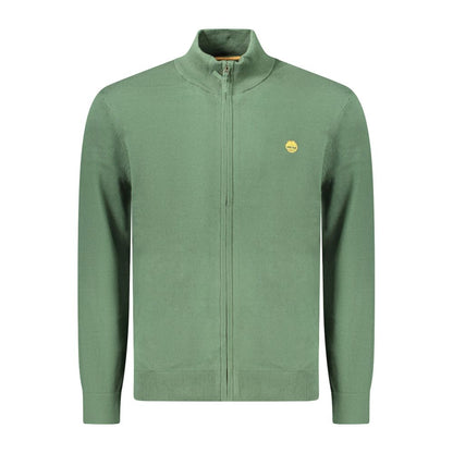 Green Cotton Men's Pullover