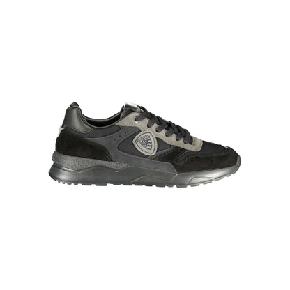 Nero Polyurethane Uomo Sneaker