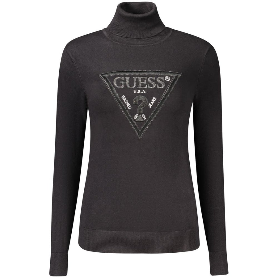 Black Viscose Women's Sweater