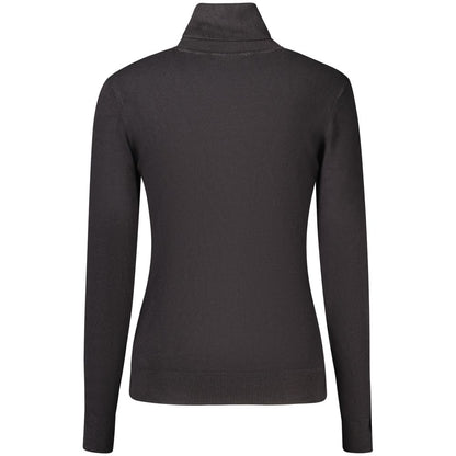 Black Viscose Women's Sweater