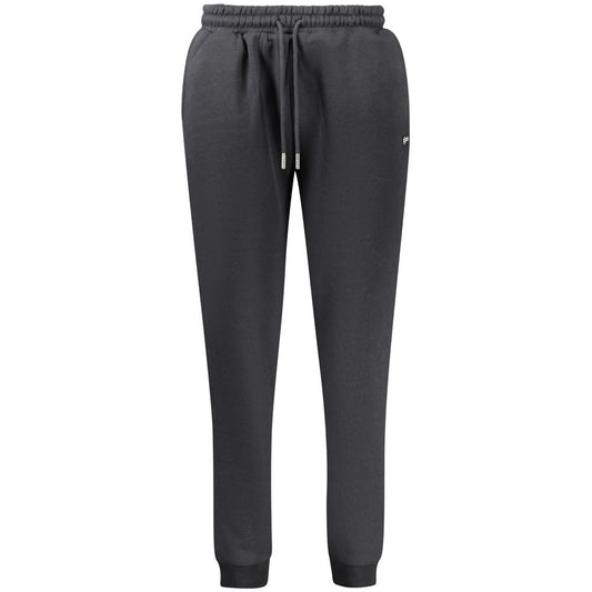 Black Cotton Women's Sports Trouser
