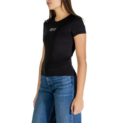 Black Recycled Cotton T-Shirt