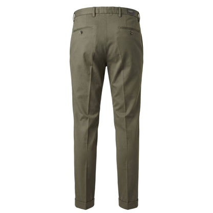 Green Viscose Men Pants