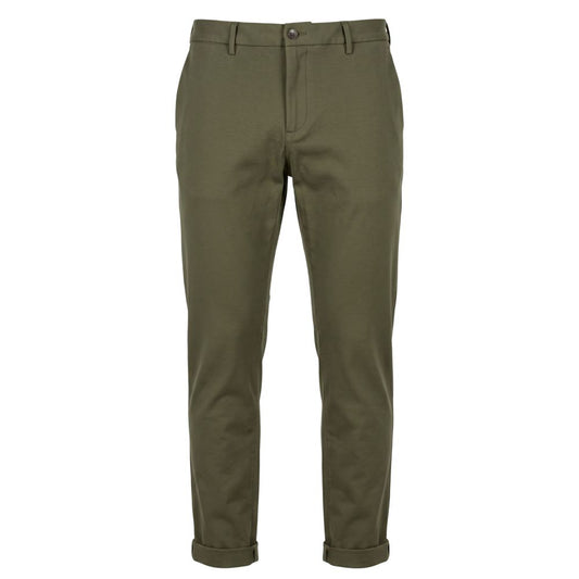 Green Viscose Men Pant
