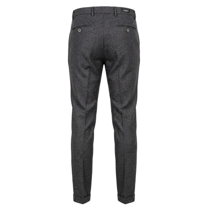 Grey Viscose Men Pant