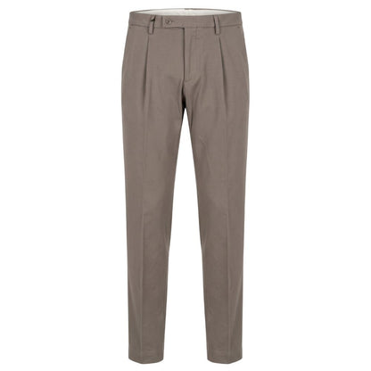 Grey Viscose Men Pants