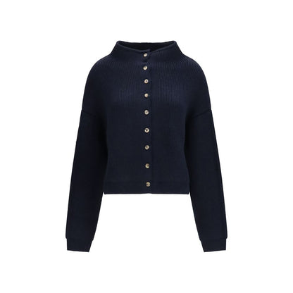 Blue Cashmere Cardigan