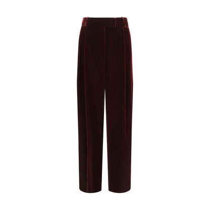 Bordeaux Viscose Dress Pants