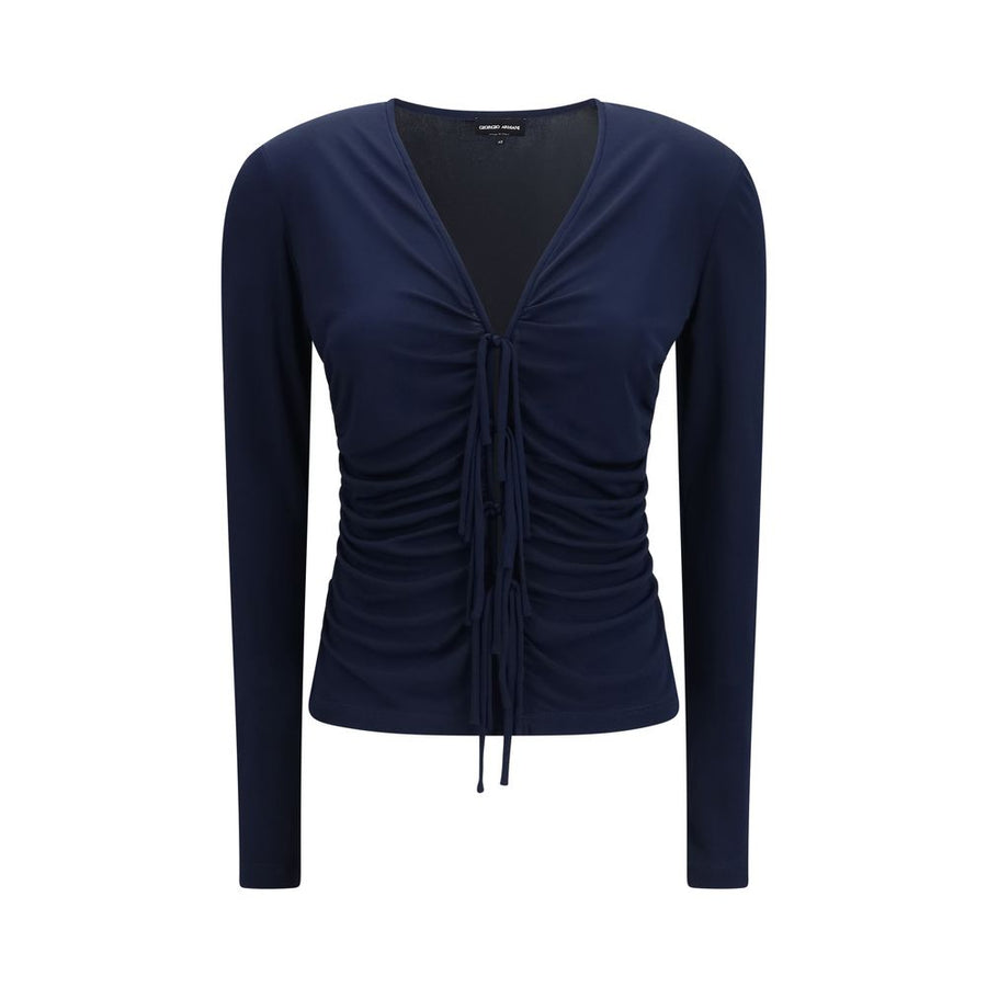Blue Viscose Shirt