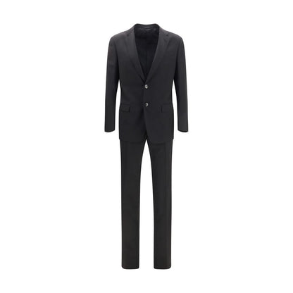 Black Wool Oves Aries Two-Piece Suit