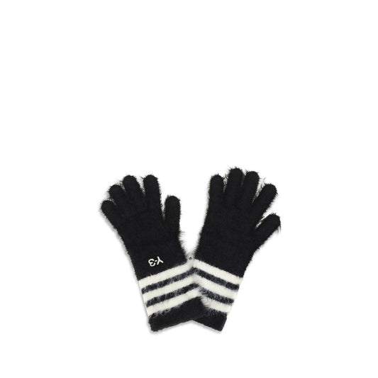 Black Recycled Polyamide Gloves