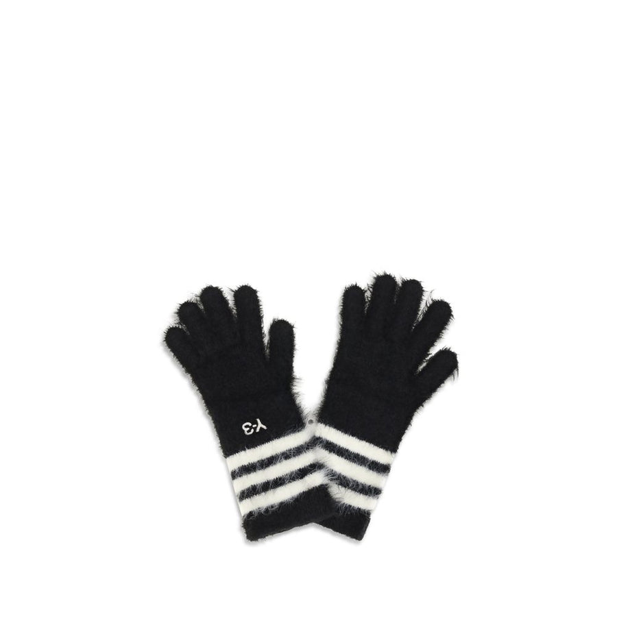 Black Recycled Polyamide Gloves