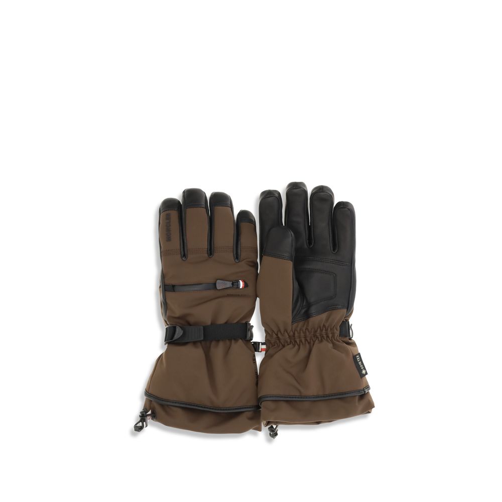 Brown Nylon Gloves