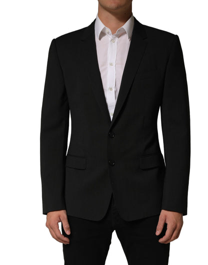 Dark Gray MARTINI Men Single Breasted Jacket