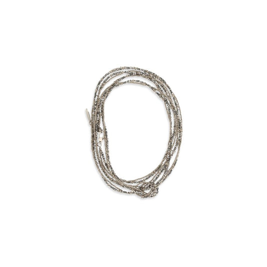 Brown Silver Bracelet