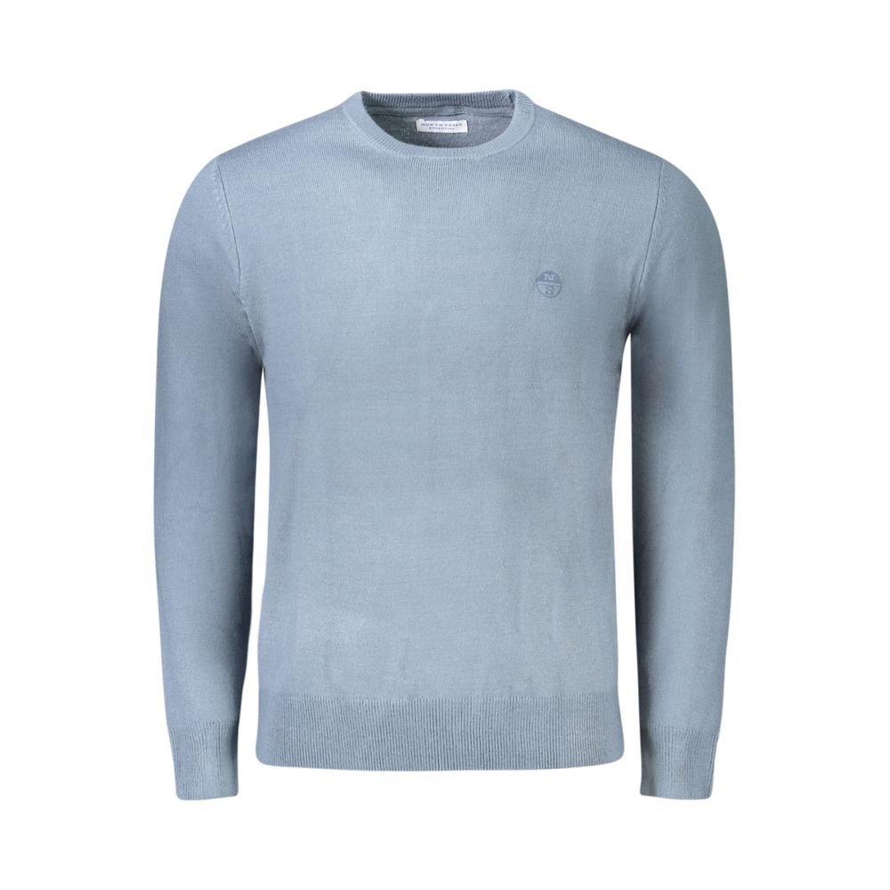 Blue Acrylic Men's Sweater