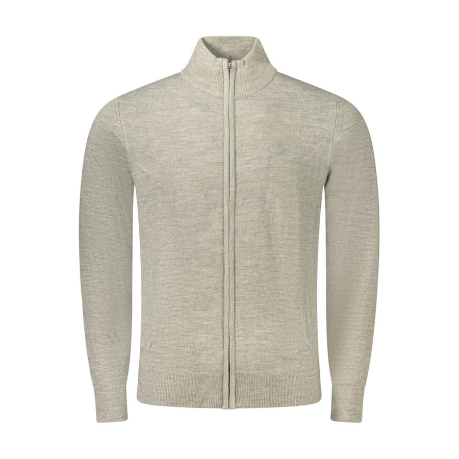 Grey Acrylic Men's Sweater