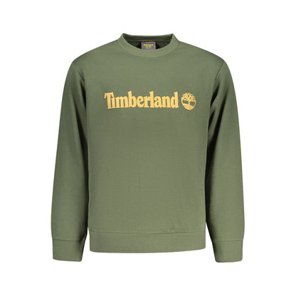 Green Cotton Men's Sweatshirt