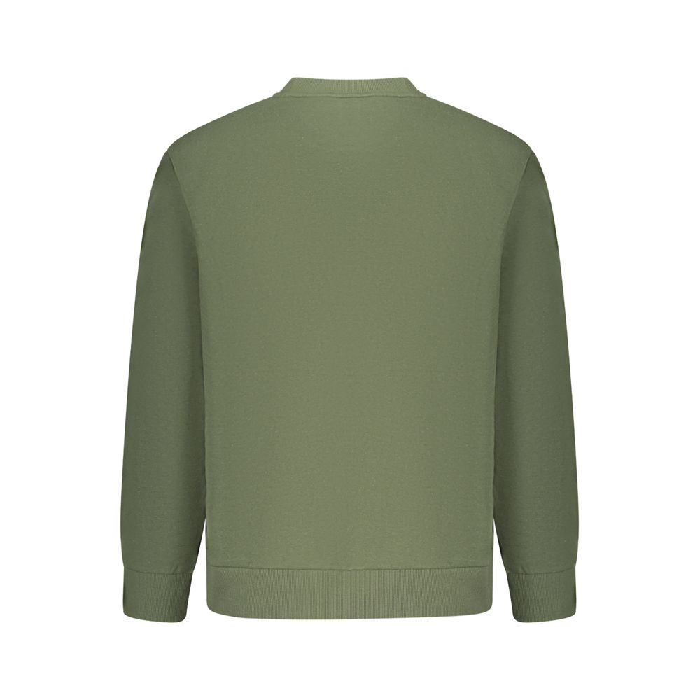 Green Cotton Men's Sweatshirt