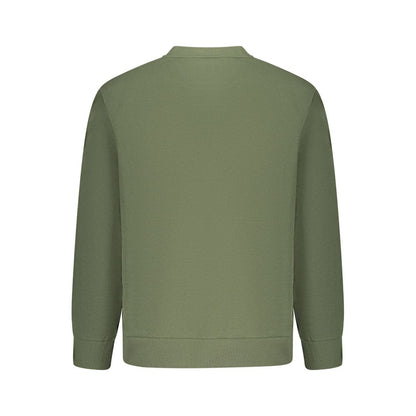 Green Cotton Men's Sweatshirt