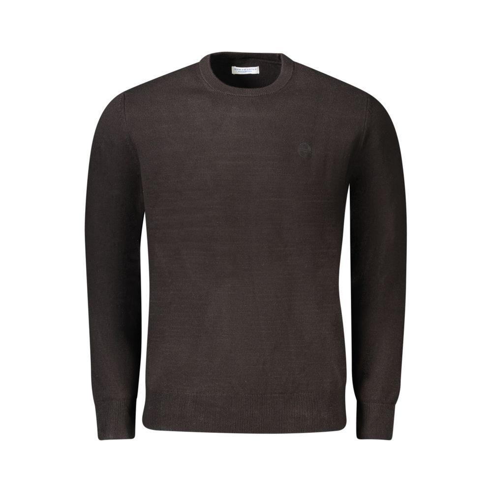 Black Acrylic Men's Sweater