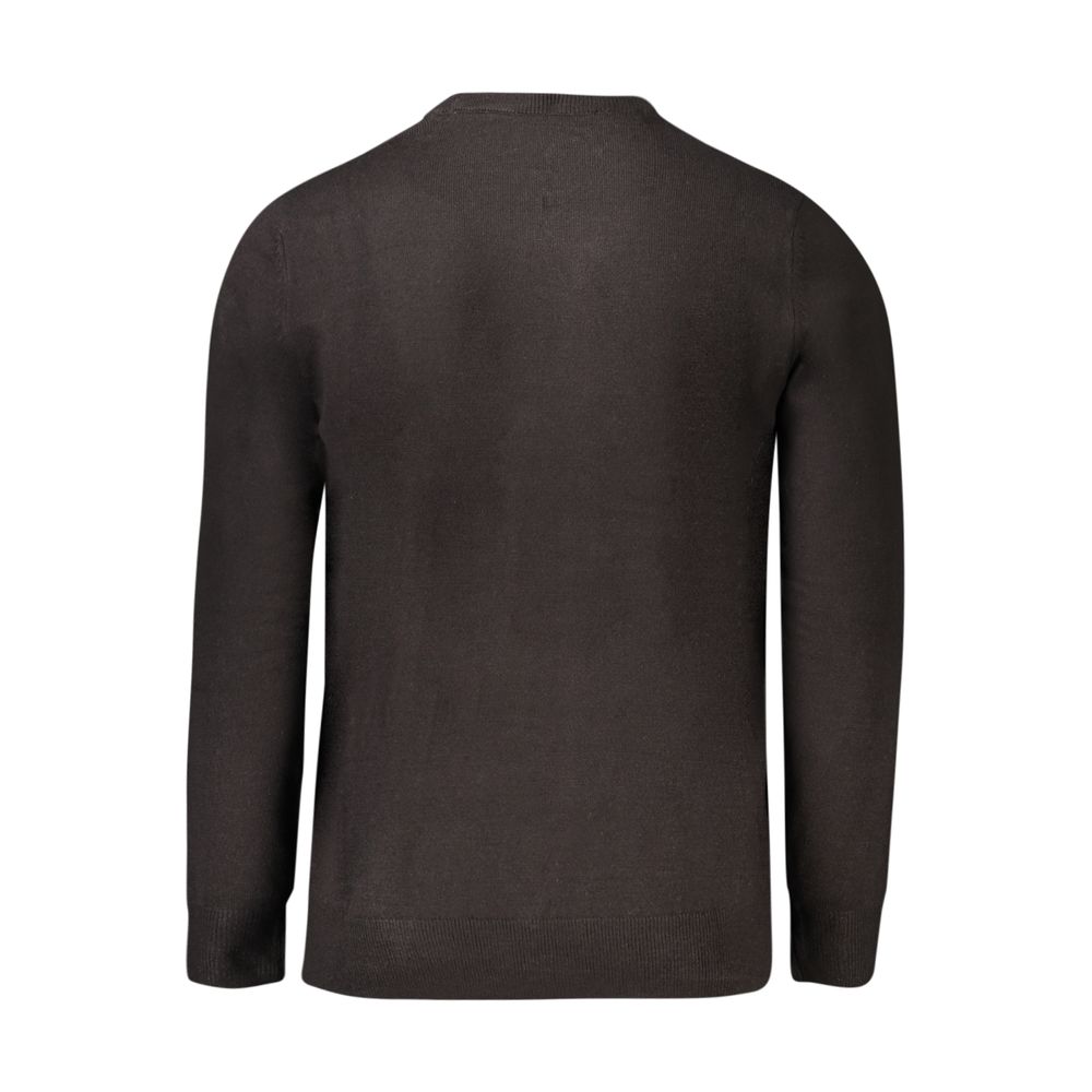 Black Acrylic Men's Sweater