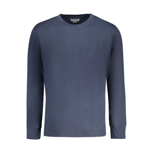 Blue Cotton Men's T-Shirt