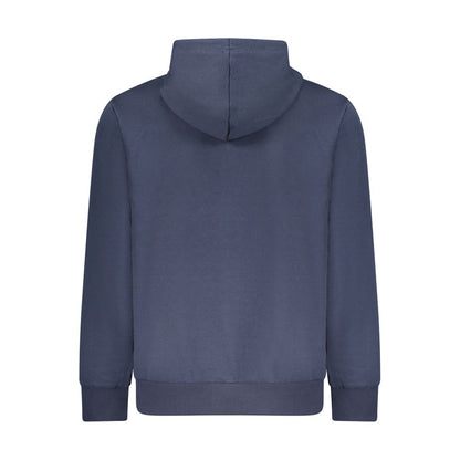Blue Cotton Men's Hoodie