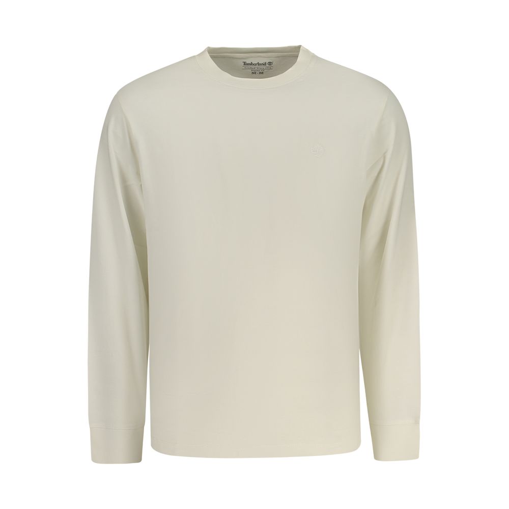 Beige Cotton Men's TShirt