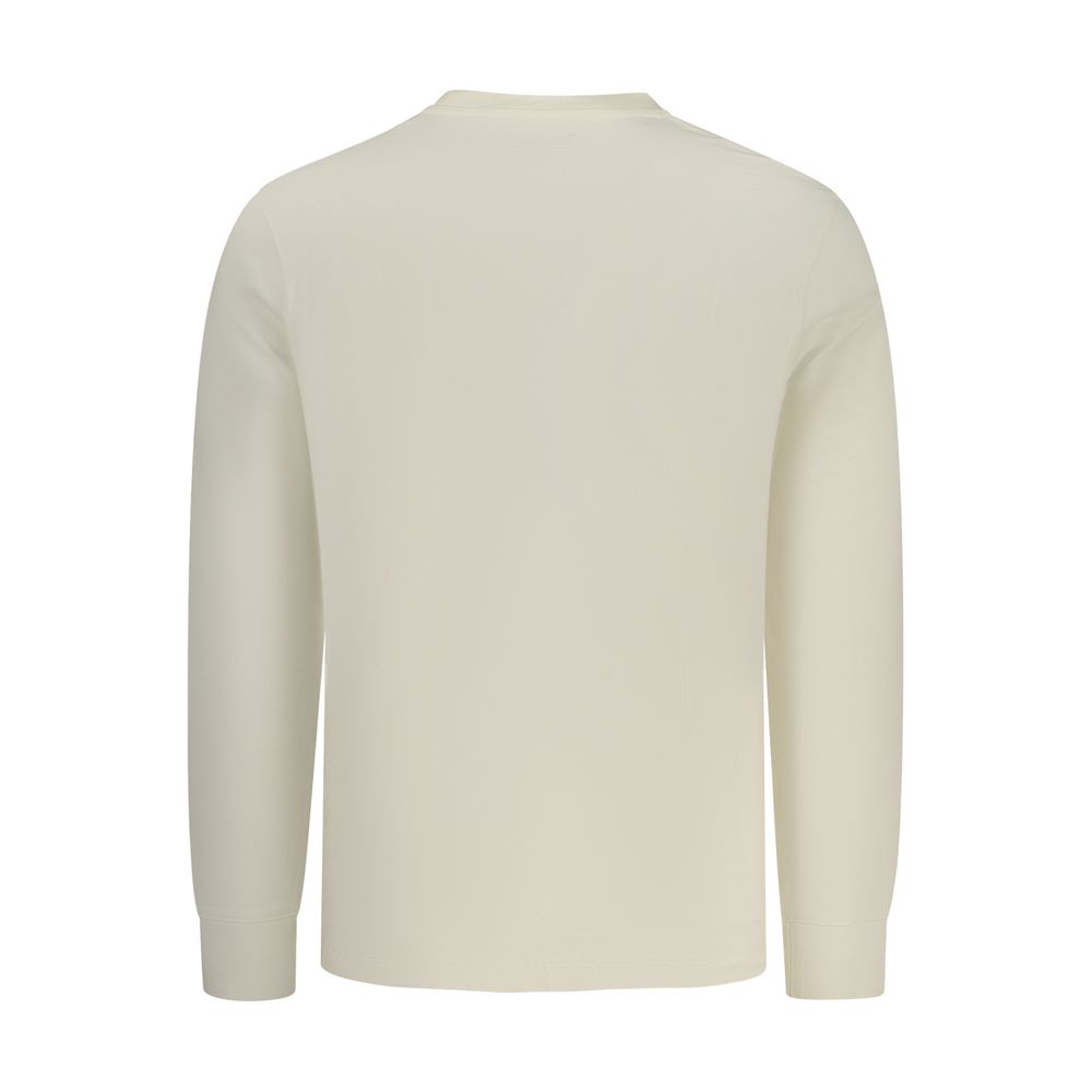 Beige Cotton Men's TShirt