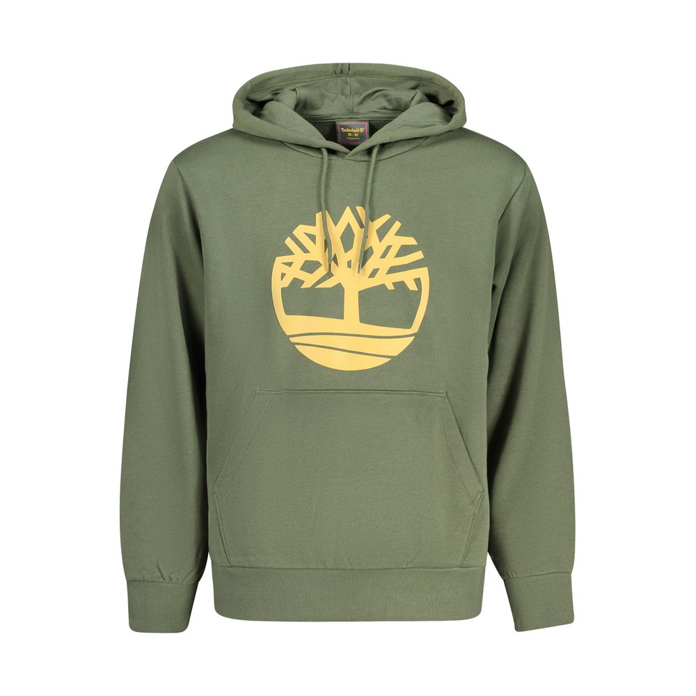 Green Cotton Men's Sweatshirt