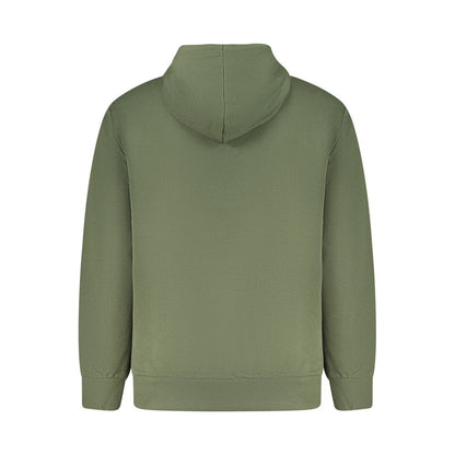 Green Cotton Men's Sweatshirt