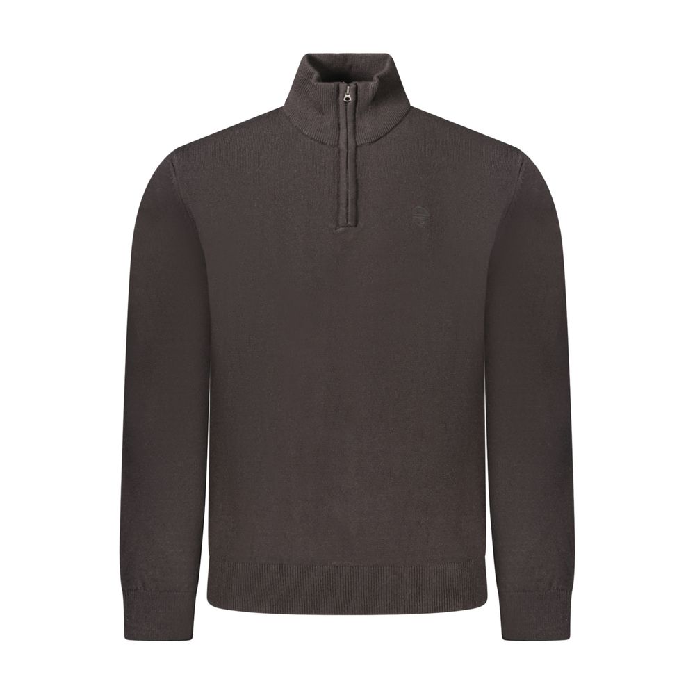 Black Acrylic Men's Sweater