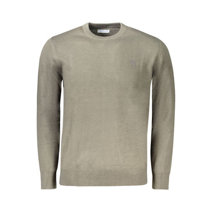 Grey Acrylic Men's Sweater