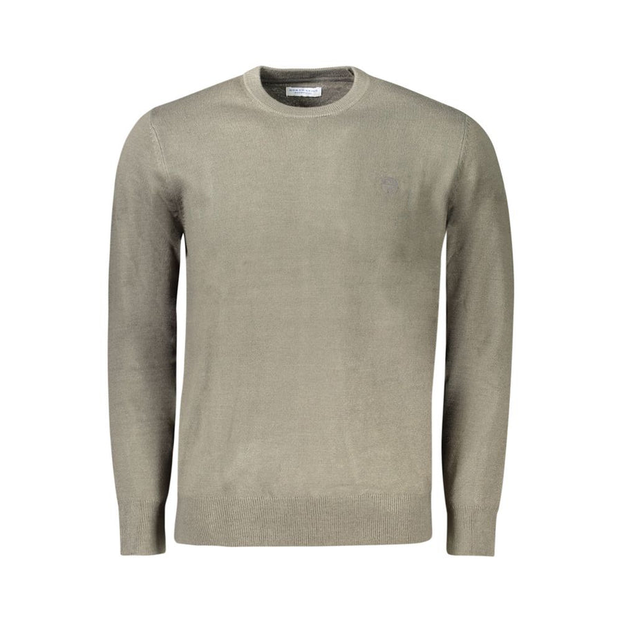 Grey Acrylic Men's Sweater