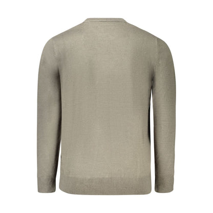 Grey Acrylic Men's Sweater