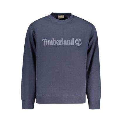 Blue Cotton Mens Sweatshirt