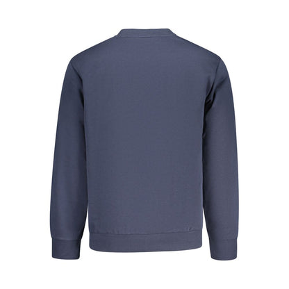 Blue Cotton Mens Sweatshirt