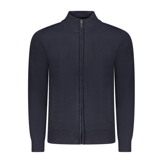 Blue Acrylic Men Sweater